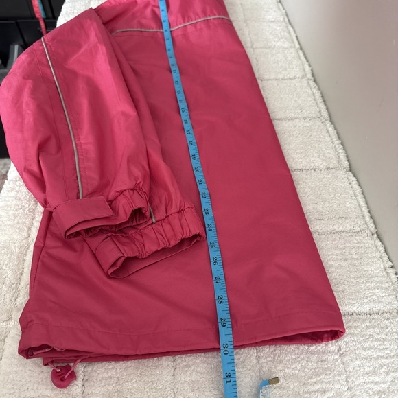 Breast Cancer Awareness Pink Hooded Windbreaker XL Outdoors Feminine Athleisure - Picture 11 of 16